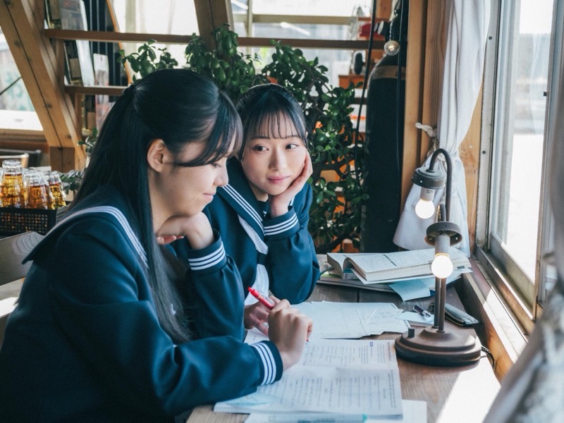 オンラインで受講する生徒
